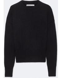 AllSaints - Mari Boxy-Fit Wool-Blend Jumper - Lyst