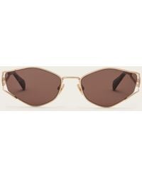 AllSaints - Jaye Round Sunglasses - Lyst