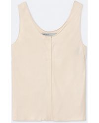 AllSaints - Milla Silk-Blend Cami Top - Lyst