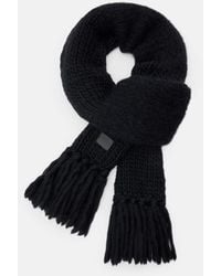 AllSaints - Amber Mixed Knitted Scarf - Lyst