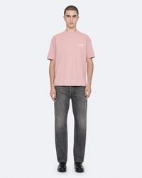AllSaints - Backstage Short Sleeve Oversized Graphic T-Shirt - Lyst