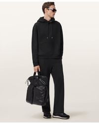 AllSaints - Milo Oversized Cotton Hoodie - Lyst