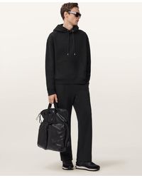 AllSaints - Milo Oversized Cotton Hoodie - Lyst