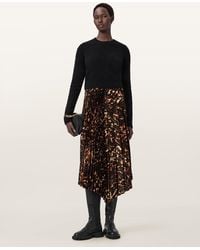 AllSaints - Jax 2-In-1 Pardus Dress - Lyst