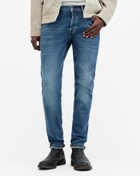 AllSaints - Rex Slim Fit Stretch Denim Jeans, - Lyst