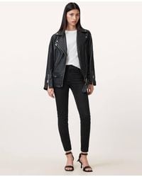AllSaints - Miller Size Me Stretch Denim Jeans - Lyst