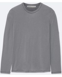 AllSaints - Kira Wool-Blend Long-Sleeve T-Shirt - Lyst