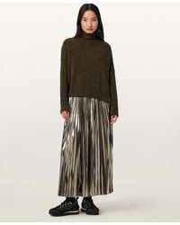 AllSaints - Spark 2-In-1 Maxi Dress - Lyst