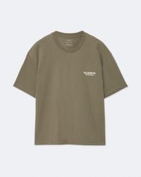AllSaints - Shadow Relaxed Graphic T-Shirt - Lyst