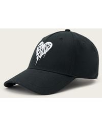 AllSaints - Trip Heart Baseball Cap - Lyst
