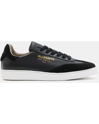 AllSaints - Thelma Leather Low Top Trainers - Lyst