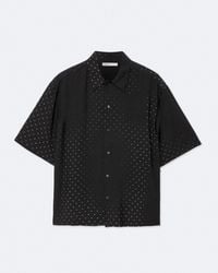 AllSaints - Fade Oversized Polka-Dot Shirt - Lyst