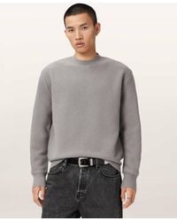 AllSaints - Marko Crew Neck Merino Sweater - Lyst