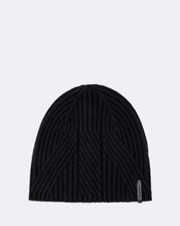 AllSaints - Margo Wool-Blend Beanie Hat - Lyst