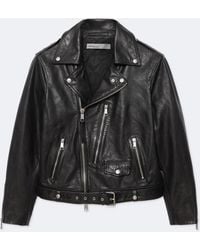 AllSaints - Neo Leather Biker Jacket - Lyst