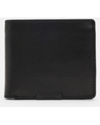 AllSaints - Blyth Bi-fold Leather Wallet - Lyst