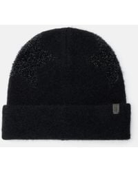 AllSaints - Metallic Tinsel Wool Beanie - Lyst