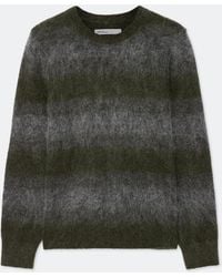 AllSaints - Axe Striped Wool-Blend Jumper - Lyst