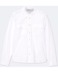AllSaints - West Slim-Fit Cotton Shirt - Lyst