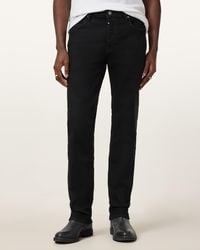 AllSaints - Sid Skinny Fit Denim Jeans - Lyst