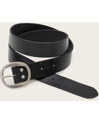 AllSaints - Anders Leather Embossed Belt - Lyst