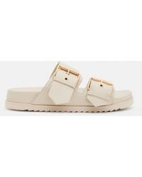 AllSaints - Sian Leather Sandals - Lyst