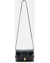 AllSaints - Miro Mini Leather Crossbody Bag - Lyst