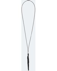 AllSaints - Noir Tube Necklace - Lyst