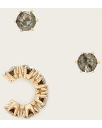 AllSaints - Mabel Cuff Earrings Set - Lyst