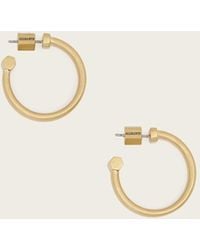 AllSaints - Janna Hoop Earrings - Lyst