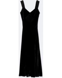 AllSaints - Berletta Velvet Maxi Dress - Lyst