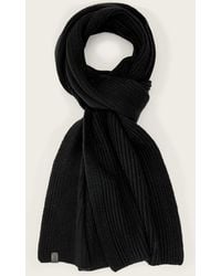 AllSaints - Iggy Wool Blend Scarf - Lyst