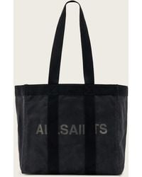 AllSaints - Allsaints Layo Canvas Tote - Lyst