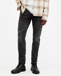 AllSaints - Rex Slim Fit Soft Stretch Denim Jeans - Lyst
