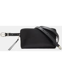 AllSaints - Matilde Western Leather Bag Belt - Lyst