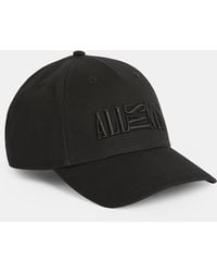 AllSaints - Oppose Embroidered Baseball Cap, - Lyst