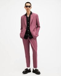 AllSaints - Aura Skinny Fit Stretch Trousers - Lyst