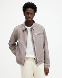 AllSaints - Kippax Corduroy Workwear Jacket - Lyst