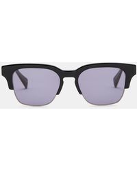 AllSaints - Zinner Retro Square Sunglasses, - Lyst