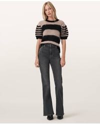 AllSaints - Maisie Flared Jeans - Lyst