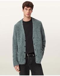 AllSaints - Tobie Wool Cardigan - Lyst