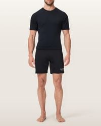 AllSaints - Bjj Straight Fit Grappling Shorts - Lyst