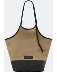 AllSaints - Siloh Canvas Magazine Tote Bag - Lyst