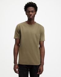 AllSaints - Ossage Crew Neck Slim Ramskull T-shirt, - Lyst