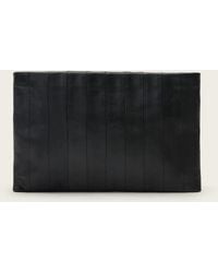 AllSaints - Bettina Leather Clutch Bag - Lyst