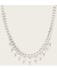 AllSaints - Rue Chain Necklace - Lyst