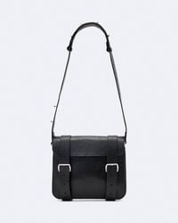 AllSaints - Leather Crossbody Messenger Bag - Lyst