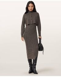AllSaints - Sabine 2-In-1 Maxi Dress - Lyst