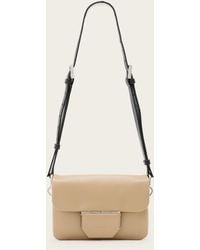 AllSaints - Jupiter Leather Crossbody Bag - Lyst
