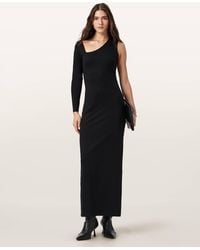 AllSaints - Ari Jersey Maxi Dress - Lyst